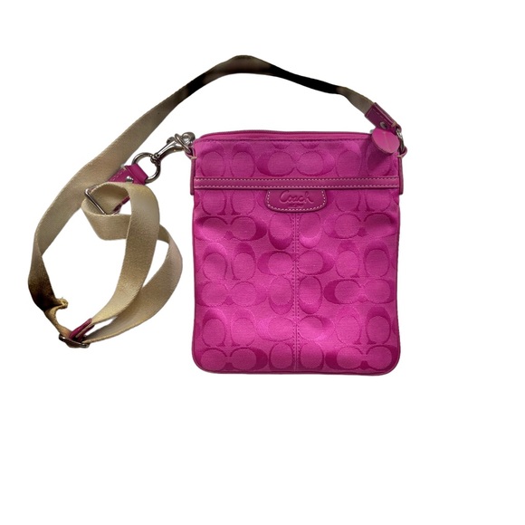 Coach Bags Coach Hot Pink Crossbody Bag Poshmark